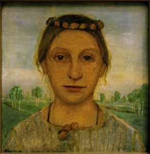 Portrait de la sœur Herma - Paula Modersohn Becker