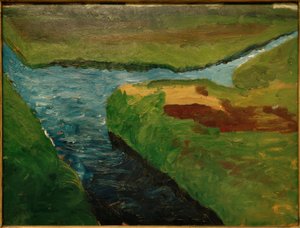 Fossé de la lande - Paula Modersohn Becker
