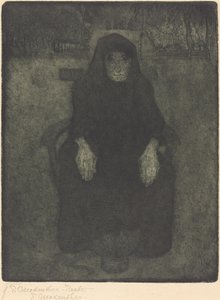 Vieille femme - Paula Modersohn Becker