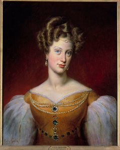 Portrait de Marie Caroline, princesse de Bourbon-Sicile et duchesse de Berry (1798-1870)