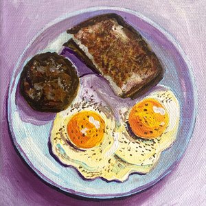 Assiette de petit-déjeuner « Sunny » - Pauline Wegman | Key and Sea Creative
