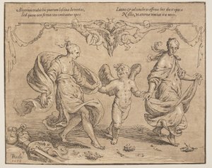 Cupidon de la jeunesse et du luxe