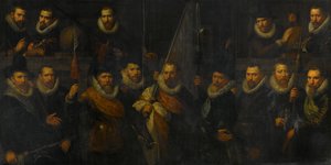 Officiers et autres gardes civiques du IIIe arrondissement d