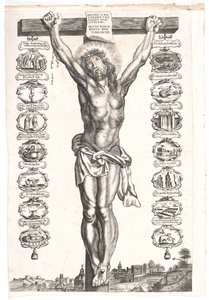 Christ en croix - Paulus Pontius