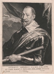 Gustavus Adolphus D.G.Rex Svec.Goth; et Vand, Magnus Princeps Finlandiæ Dux, Etc. - Paulus Pontius