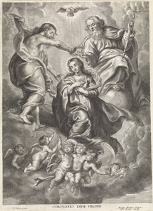 Couronnement de Marie - Paulus Pontius