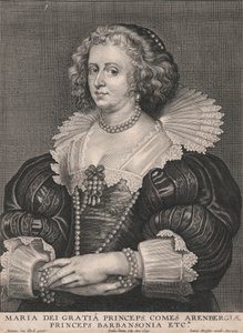 Maria dei Gratia Princeps, Comes Arenbergiæ, Princeps Barbansonia etc.