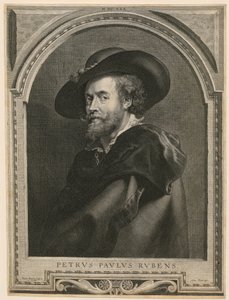 Portrait de Pierre Paul Rubens - Paulus Pontius