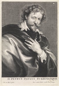 Portrait du peintre Peter Paul Rubens - Paulus Pontius
