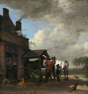 Atelier de maréchal-ferrant