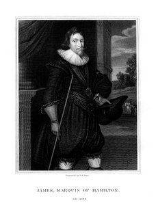 James, 2e marquis de Hamilton, 1828