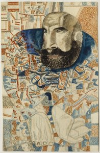 Un cocher, 1912-1928 - Pavel Nikolayevich Filonov