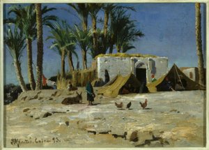 Campement bédouin au Caire