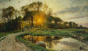 Le retour à la maison - Peder Monsted
