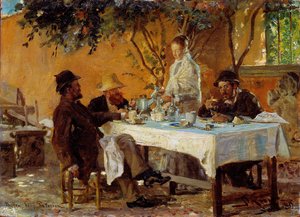 Petit déjeuner à Sora