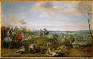 Une unité de cavalerie (peinture sur toile)