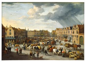 Le Vieux Marché aux bœufs à Anvers