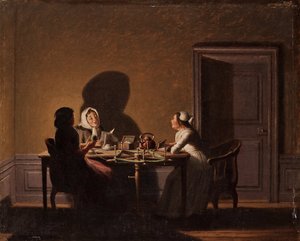Lecture à la chandelle