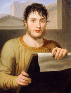 Giuseppe Guizzardi en costume antique, par Pelagius Palagi - Pelagio Palagi