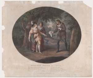 Rosalind, Oliver et Celia, Shakespeare, Comme il vous plaira, Acte 4, Scène 6