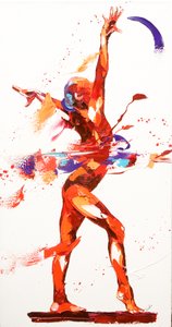 Gymnaste quatre