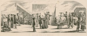 Foire de Bartholomew, Londres : Dimanche avant la foire, Greenwich - Percy Cruikshank