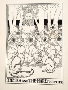 Le Renard et le Lièvre à Jupiter, de Cent Fables d
