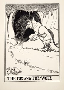Le Renard et le Loup, de Cent Fables d