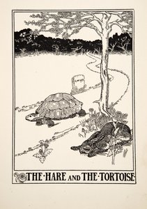 Le Lièvre et la Tortue, de Cent Fables d