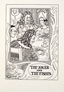 Le Joker et les Poissons, des Fables de Fontaine, pub. 1905 - Percy J. Billingshurst