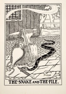 Le Serpent et la Lime, de Cent Fables d