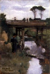 Garçon pêcheur, Tokyo, mai 1891