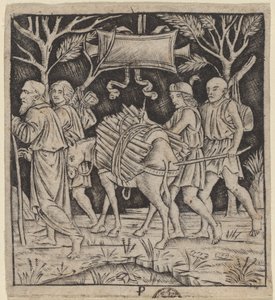 Abraham et Isaac en route vers le mont Moriah - Peregrino da Cesena