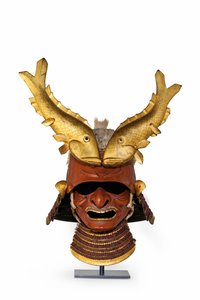 Un kawari kabuto (casque exotique)