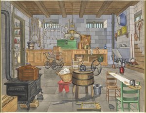 Sous-sol de Maison Urbaine, 1910