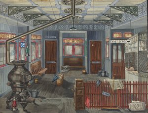 Intérieur de la station El