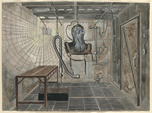 Chambre de sablage intérieur, 1935, c. 1947 - Perkins Harnly