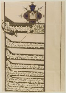 Firman (Édit Royal) avec le sceau de Muzaffar al-Din Shah Qaja, 1897 - Persian School