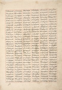 Gordiyeh conseille à son frère Bahram Chubineh de ne pas aspirer au trône persan, c.1330 - Persian School