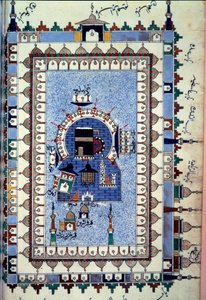 Islam : vue de la Kaaba (Ka