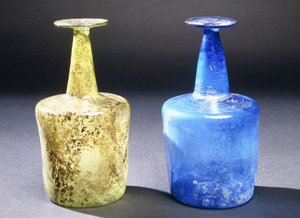Bouteilles en verre soufflé librement persan