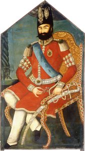 Portrait de Muhammad Shah, vers 1850