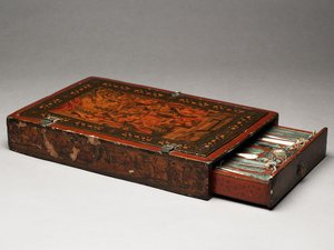 Trousse à outils représentant la Sainte Famille