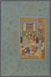 Zulaykha enchaînée par la chaîne dorée