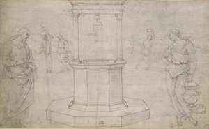 Le Christ et la femme de Samarie - Perugino