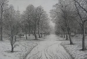 Les jardins de Kew en hiver