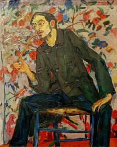 Portrait du peintre Conrad Felixmüller - Peter August Böckstiegel