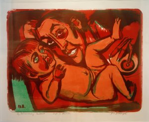 Hanna et Sonja - Peter August Böckstiegel