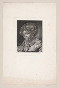 La fille du peintre pauvre - Peter Christian Schøler