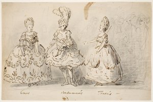 Scène de "La querelle de Cérès et Thétis" - Peter Cramer